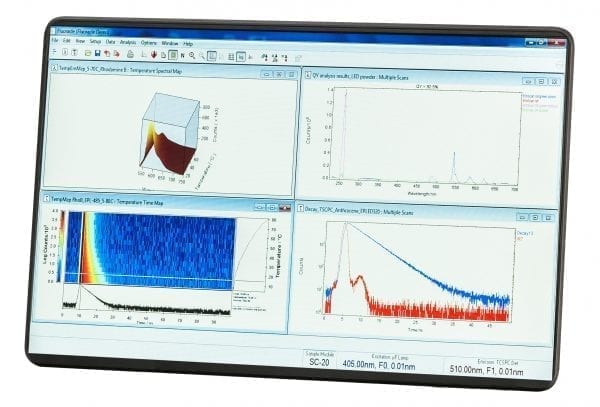 Photoluminescence Spectrometer Software