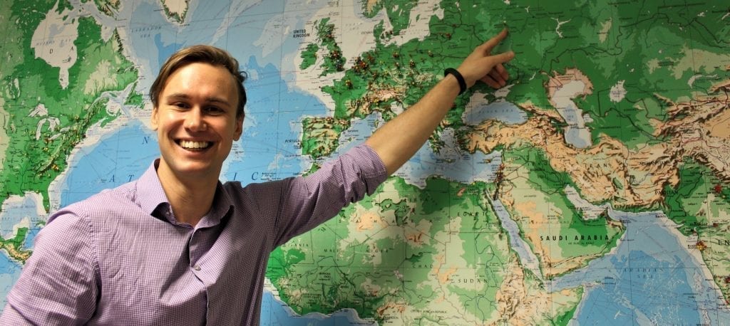 Employee Spotlight - Ivan Rybtsov map