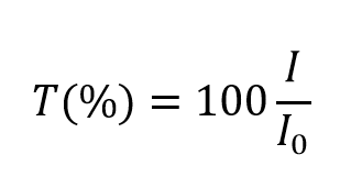 Beer Lambert Law Equation