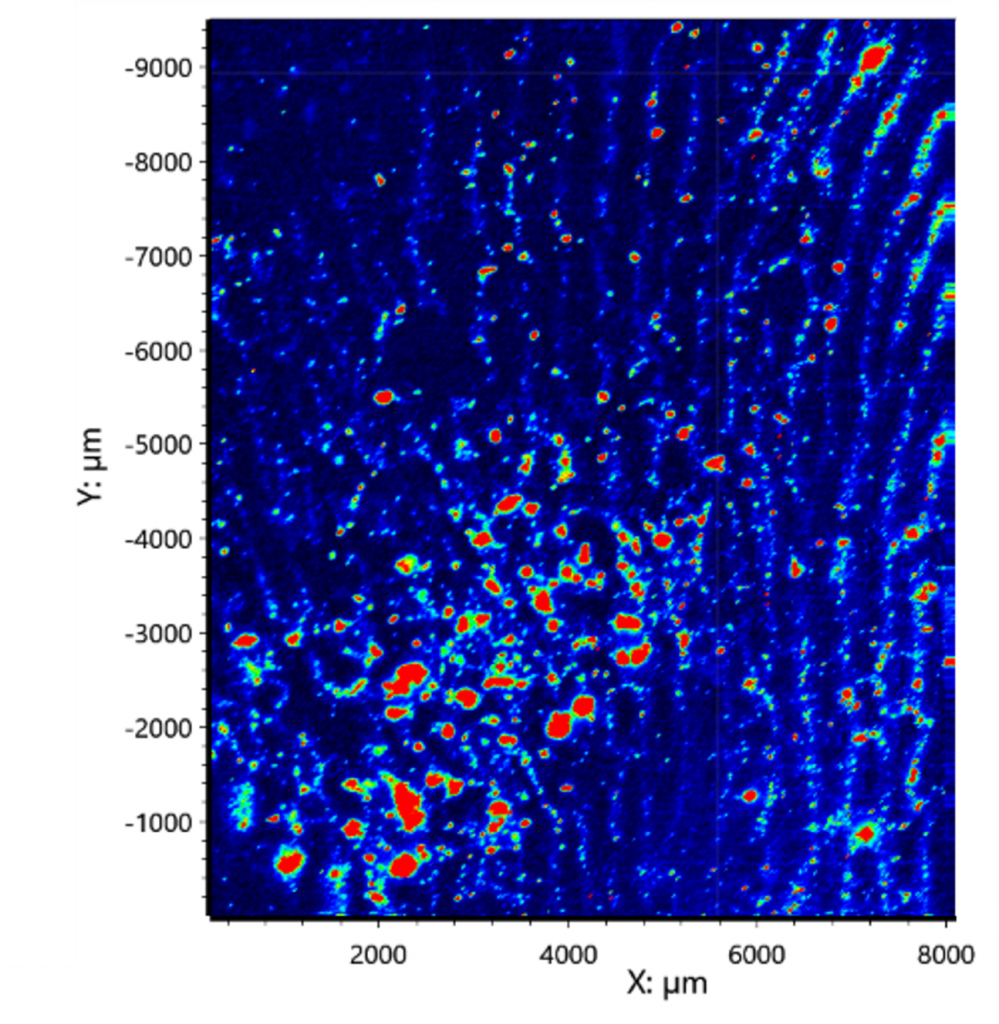 Microscopy in forensic science: Raman map of a fingerprint with trace evidence analysis of paracetamol 