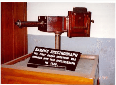 First Raman instrument 