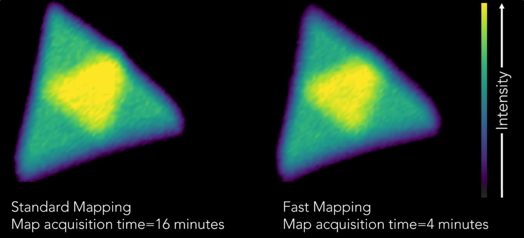 Raman map MoS2