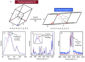 Raman analysis of polymorphs