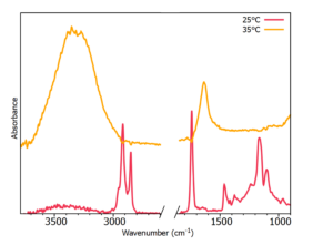 phase transition FTIR 